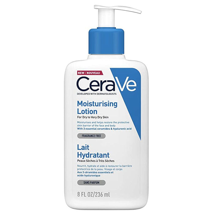 Cerave Moisturising Lotion For Dry To Very Dry Skin 473 Ml With Hyaluronic Acid And 3 Essential Ceramides