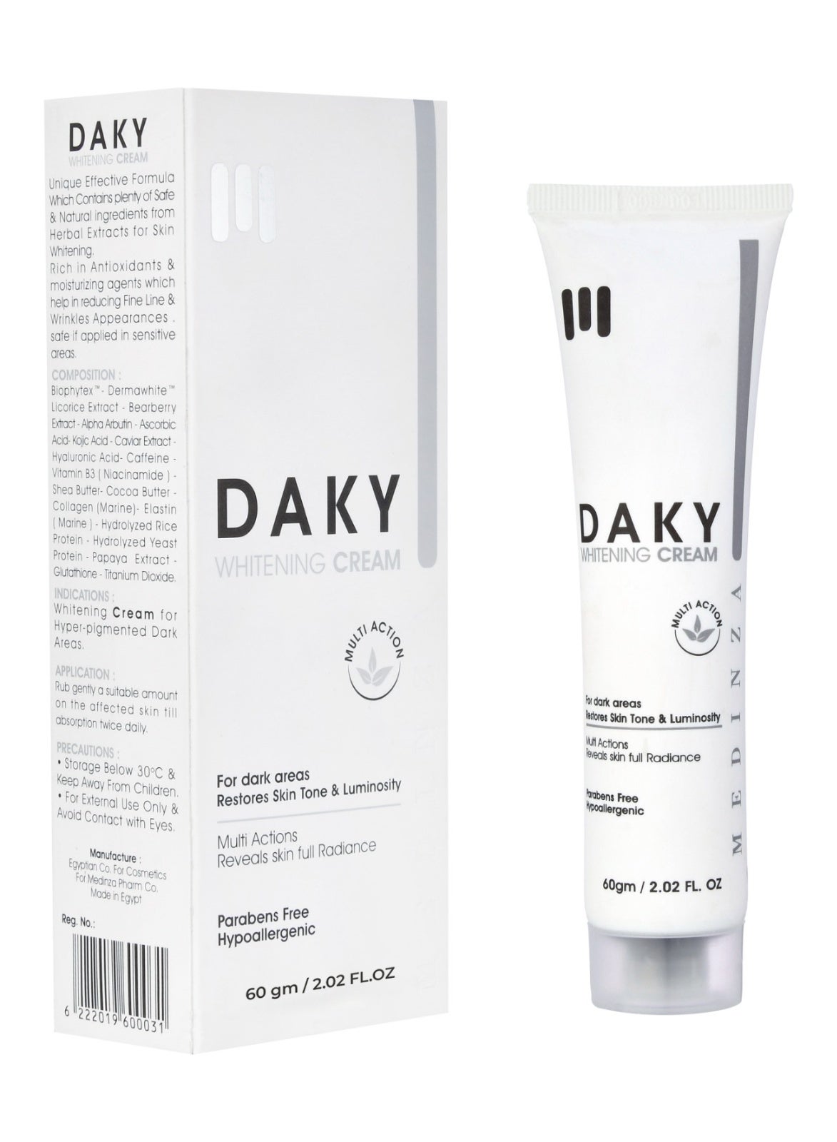 Daky Whitening Cream 60 g
