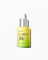 Anua Green Lemon Vitamin C Serum with Vitamin E, Hyaluronic & Ferulic Acid 0.67 fl.oz / 20ml