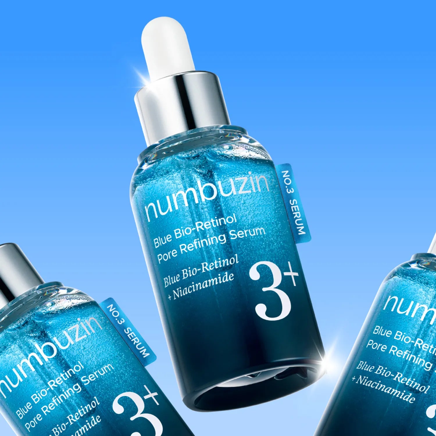 Numbuzin Blue Bio-Retinol Pore Refining Serum 3+ 30ML