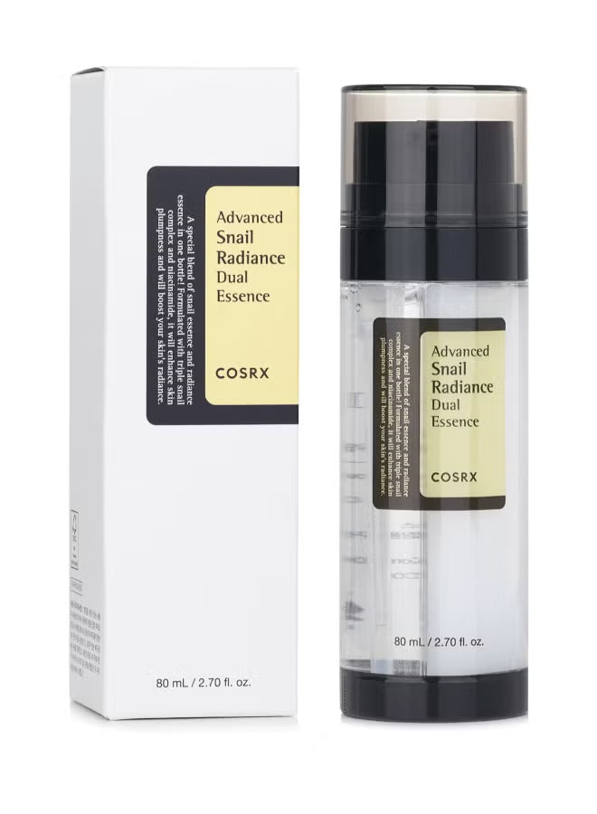 Cosrx advanced snail radiance dual essence 80ml
