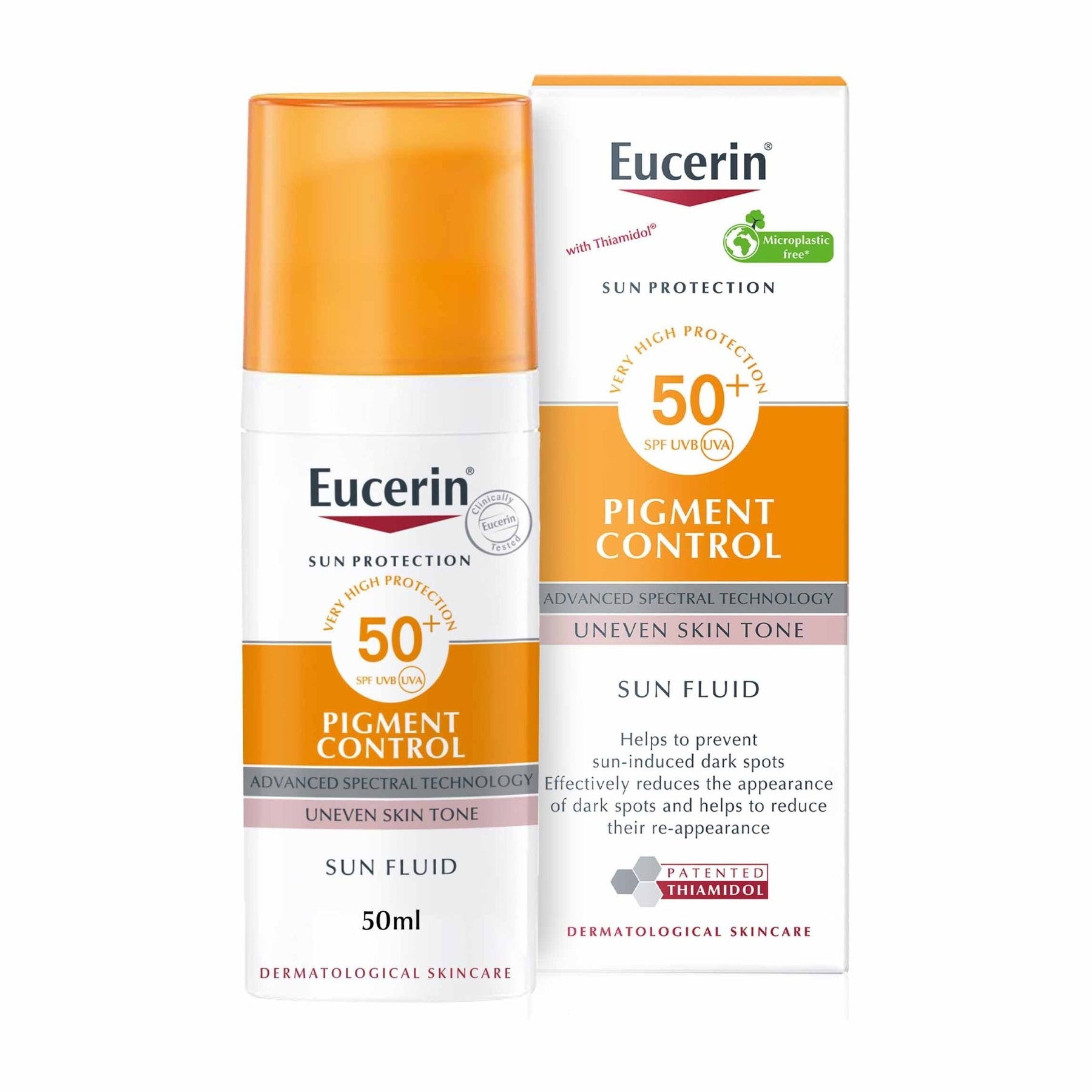 Eucerin Pigment Control Hyperpigmentation SPF 50+ Sun Fluid 50ml