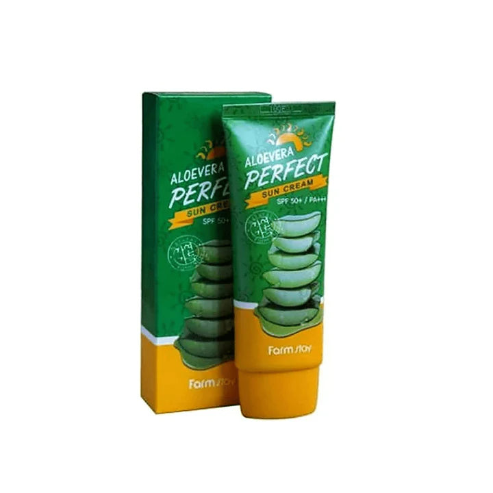 Farm Stay Aloevera Perfect Sun Cream SPF50 SSC004
