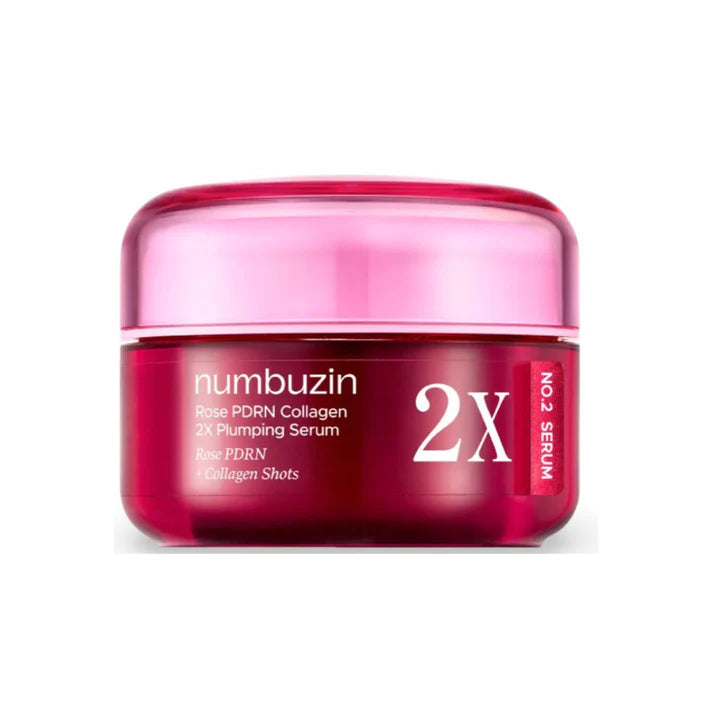 Numbuzin rose pdrn collagen 2x plumping serum