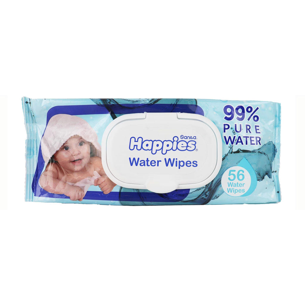 منتج Happies للعناية بالأم والطفل | Happies Baby Water Wipes 56