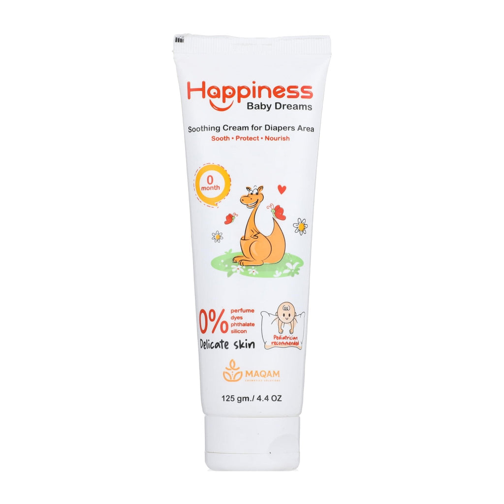 منتج Happiness للعناية بالأم والطفل | Happiness Baby Dreams Diaper Rash Cream – 125gm