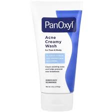 Acne Creamy Wash, 4% Benzoyl Peroxide, 6 Oz White 170gm