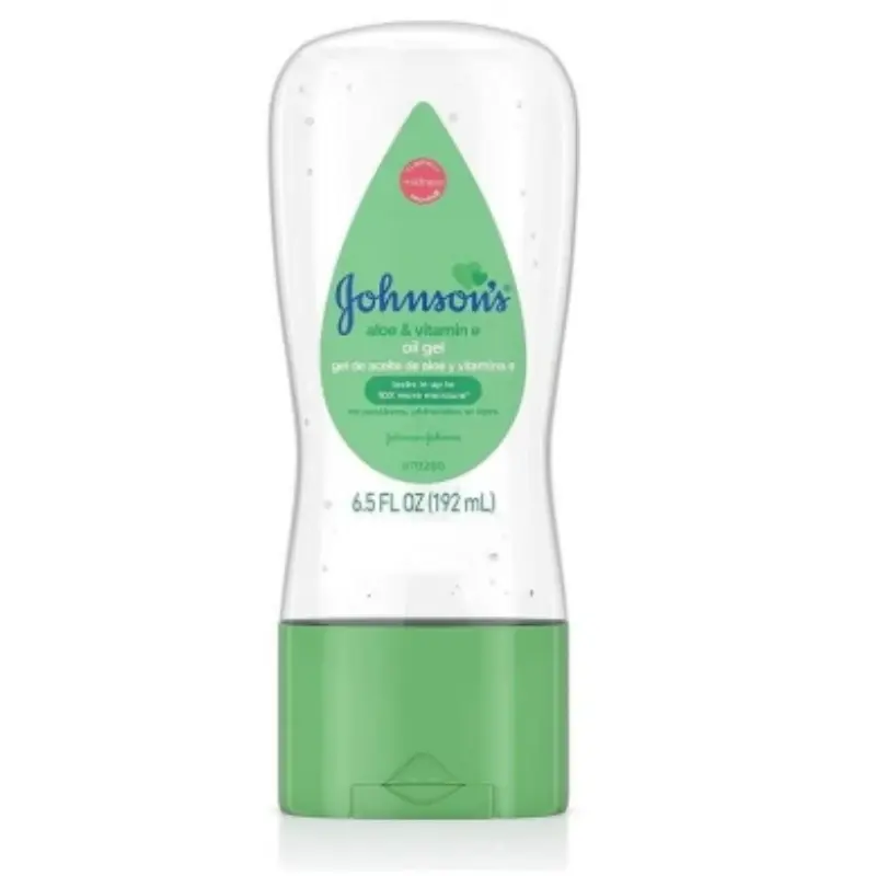 Johnson & Johnson Baby Oil Gel 200Ml Aloe&Vit.e زيت جيل للجسم
