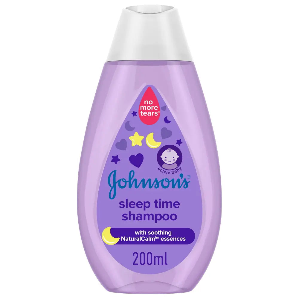Johnson & Johnson Baby Sleep Time Shampoo 200Ml Natural Calm