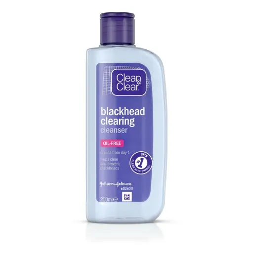 Johnson & Johnson Clean&Clear Blackhead Clearing Cleanser 200Ml