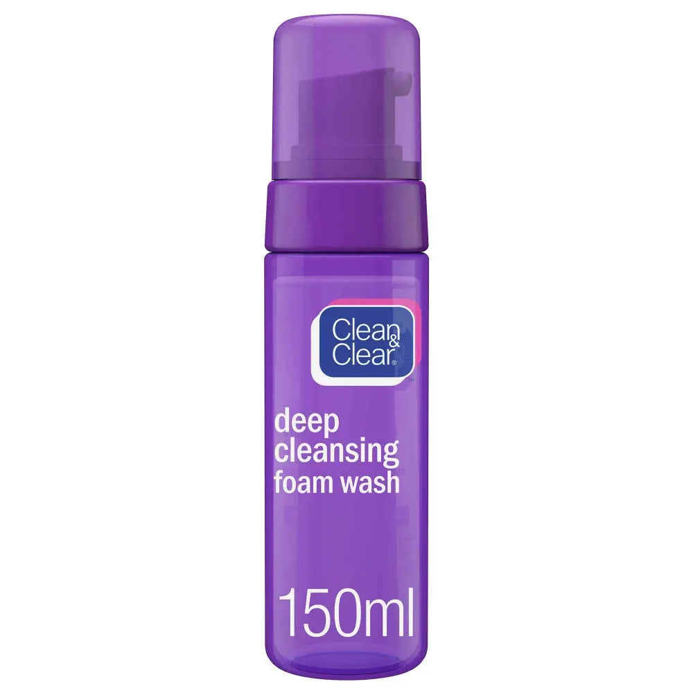 Johnson & Johnson Clean&Clear Deep Cleansing Fresh Foam Wash 150Ml