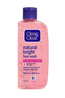 Johnson & Johnson Clean&Clear Natural Bright Gentle Daily Wash 100Ml