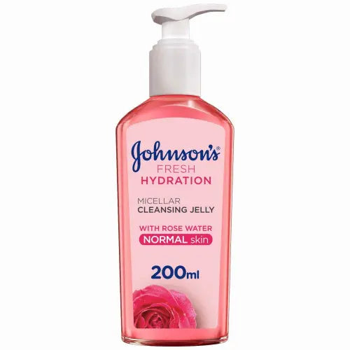 Johnson & Johnson Fresh Hydrating Micellar Cleans Gel 200Ml Rose Water