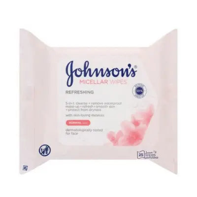 Johnson & Johnson Refreshing Micellar 25Wipes Nor. Skin