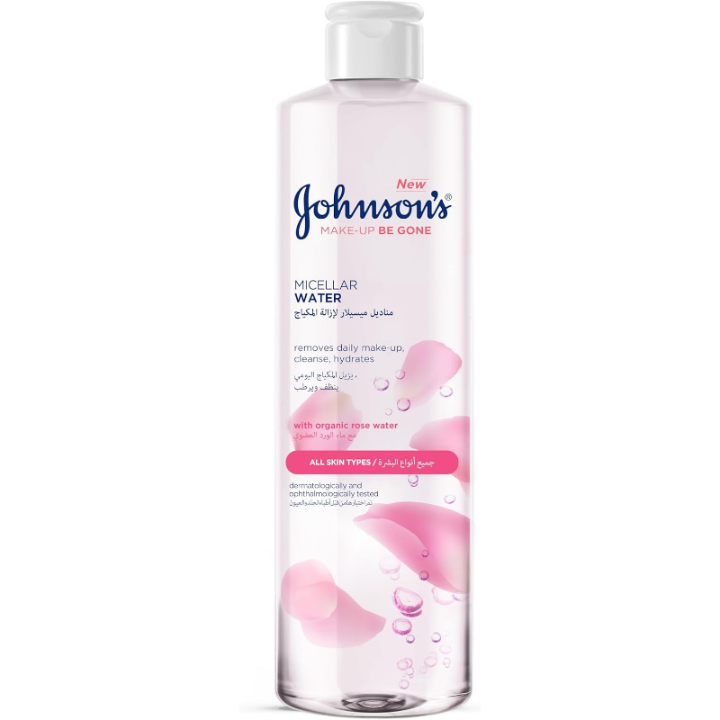 Johnson & Johnson Refreshing Micellar Water 400Ml Rose