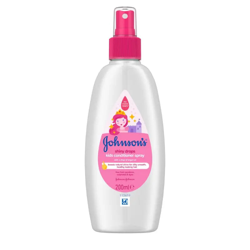 Johnson & Johnson Shiny Drops Kids Conditioner Spray 200Ml