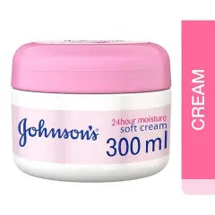 Johnson & Johnson Soft Cream 300Ml Shea Butter