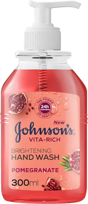 Johnson & Johnson Vita Rich Bright. Hand Wash 300Ml Pomegranate