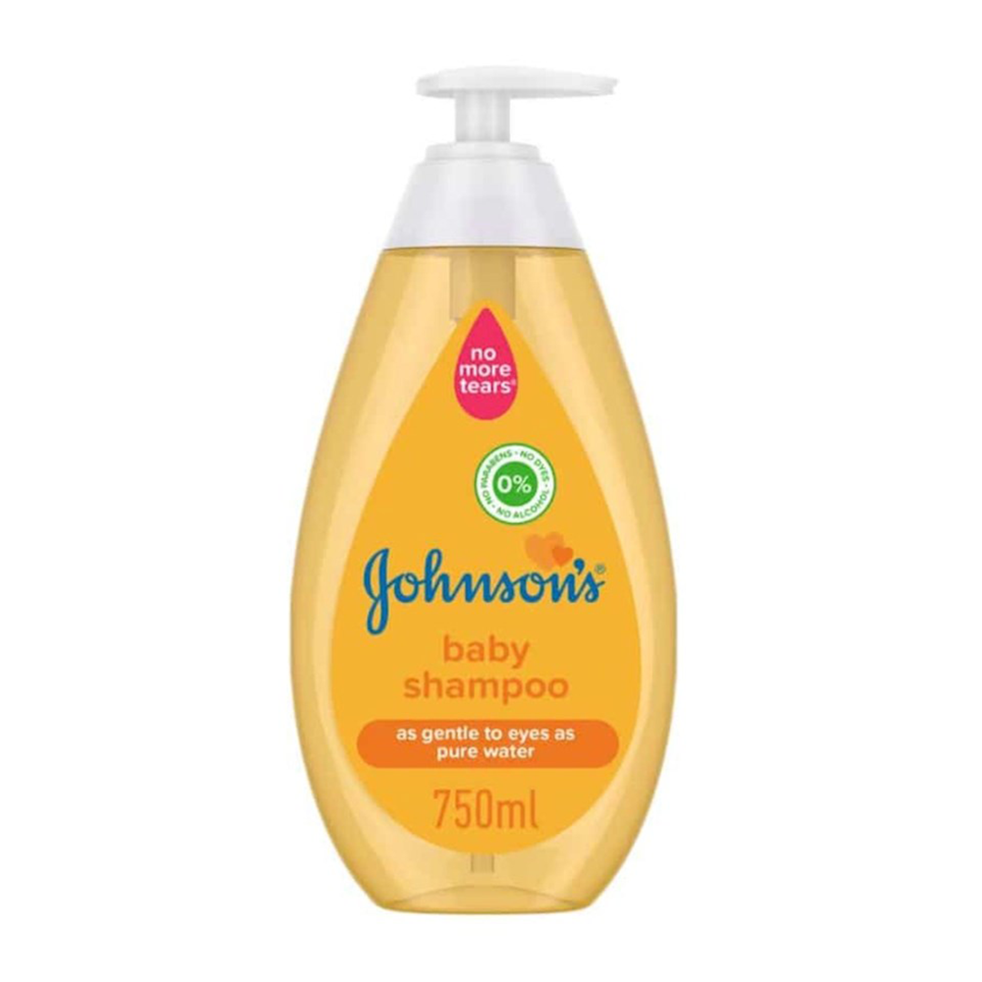 Johnson's Baby Shampoo Original Gold 750 ml front view