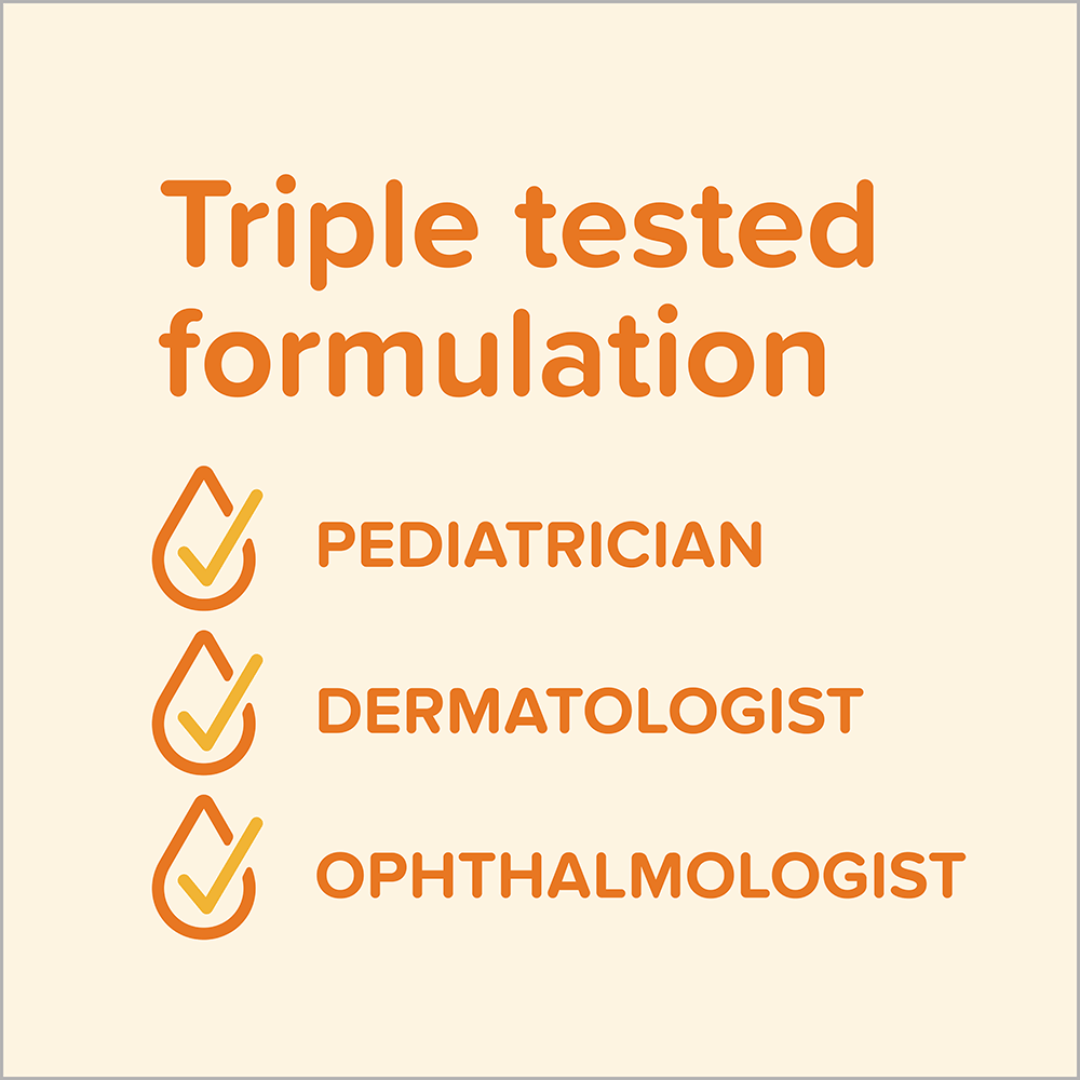 Johnson's Baby Shampoo triple tested formula