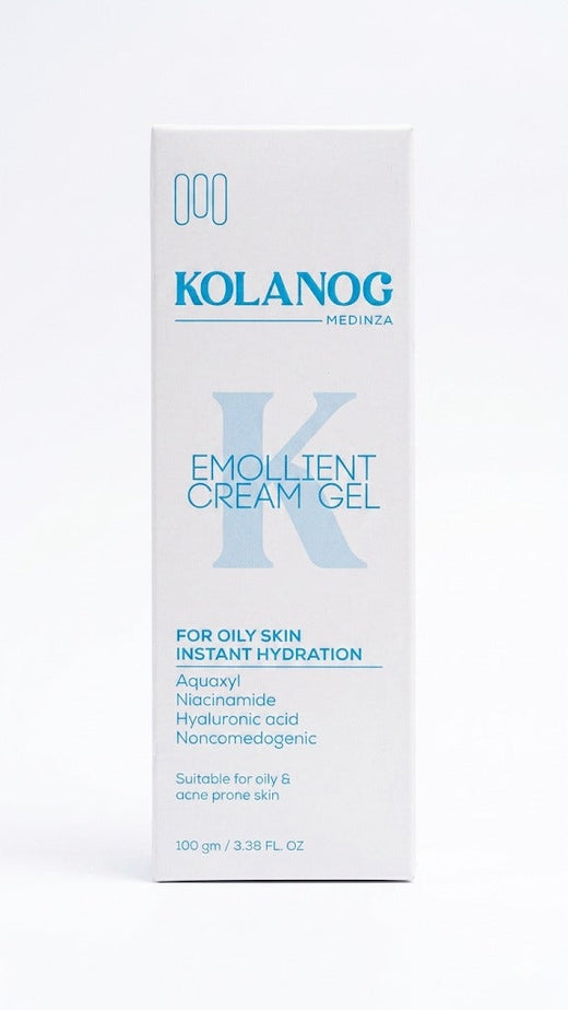 Kolanog Emollient Cream Gel for Oily Skin — كريم جل كولانوج إيمولنت للبشرة الدهنية | 100 جم
