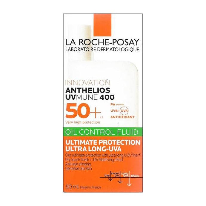 واقي شمس لاروش بوزيه | La Roche-Posay Anthelios UV Mune 400 Oil Control Fluid SPF50+ - 50ml