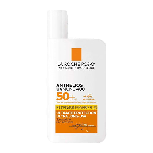 واقي شمس لاروش بوزيه | La Roche-Posay Anthelios Uvmune 400 Invisible Fluid SPF 50+ - 50ml