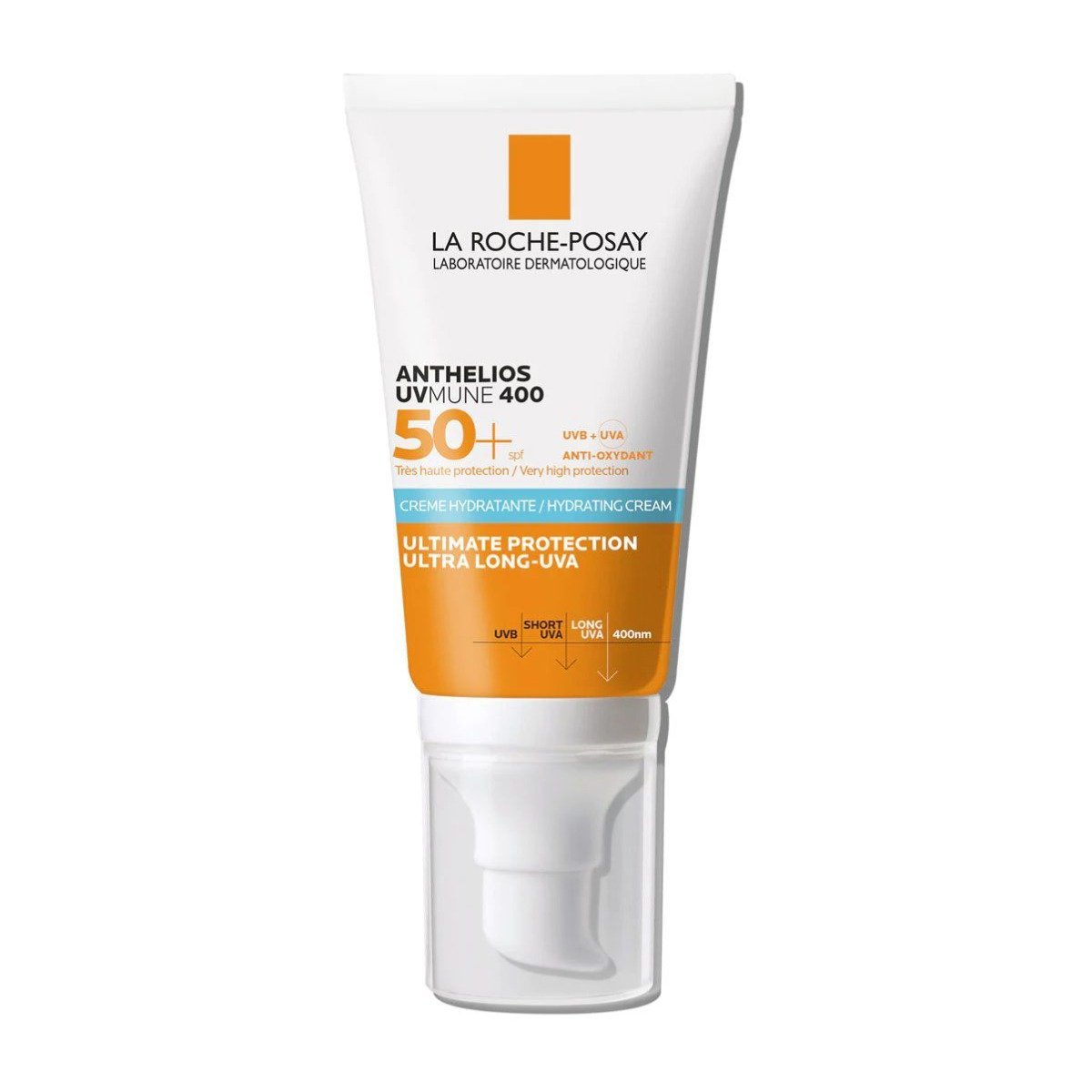 واقي شمس لاروش بوزيه | La Roche-Posay Anthelios UVmune 400 SPF 50+ Hydrating Cream - 50ml