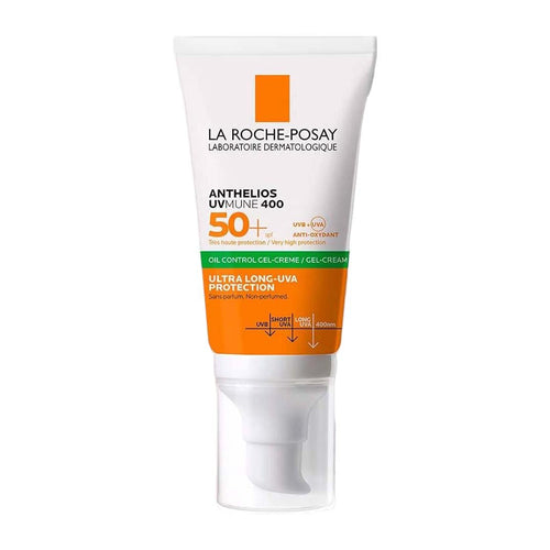 واقي شمس لاروش بوزيه | La Roche-Posay Anthelios Uvmune400 Oil Control Gel-Cream SPF50+ - 50ml