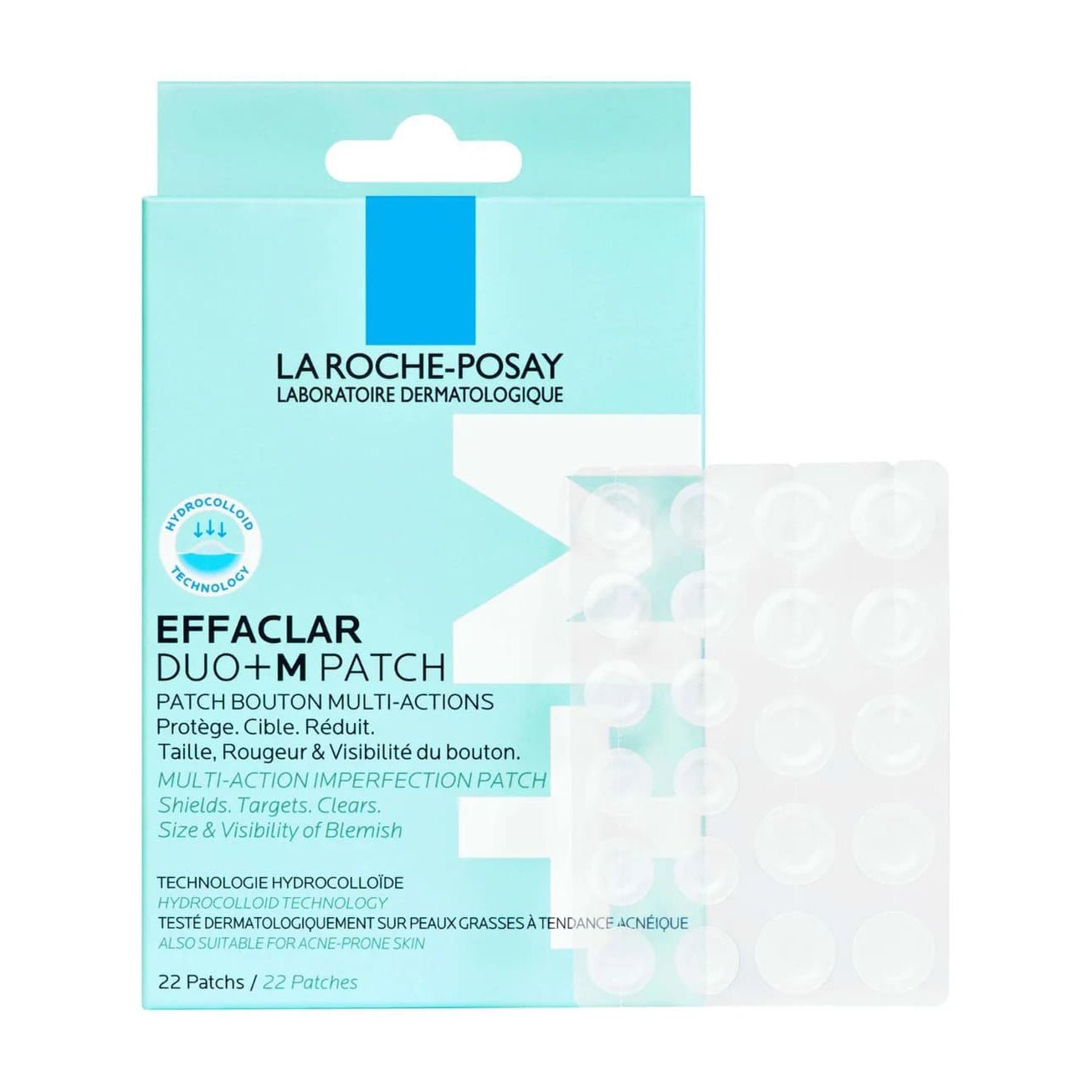 لاصقات للحبوب لاروش بوزيه | La Roche-Posay Effaclar Duo + M Patch - 22 Patches