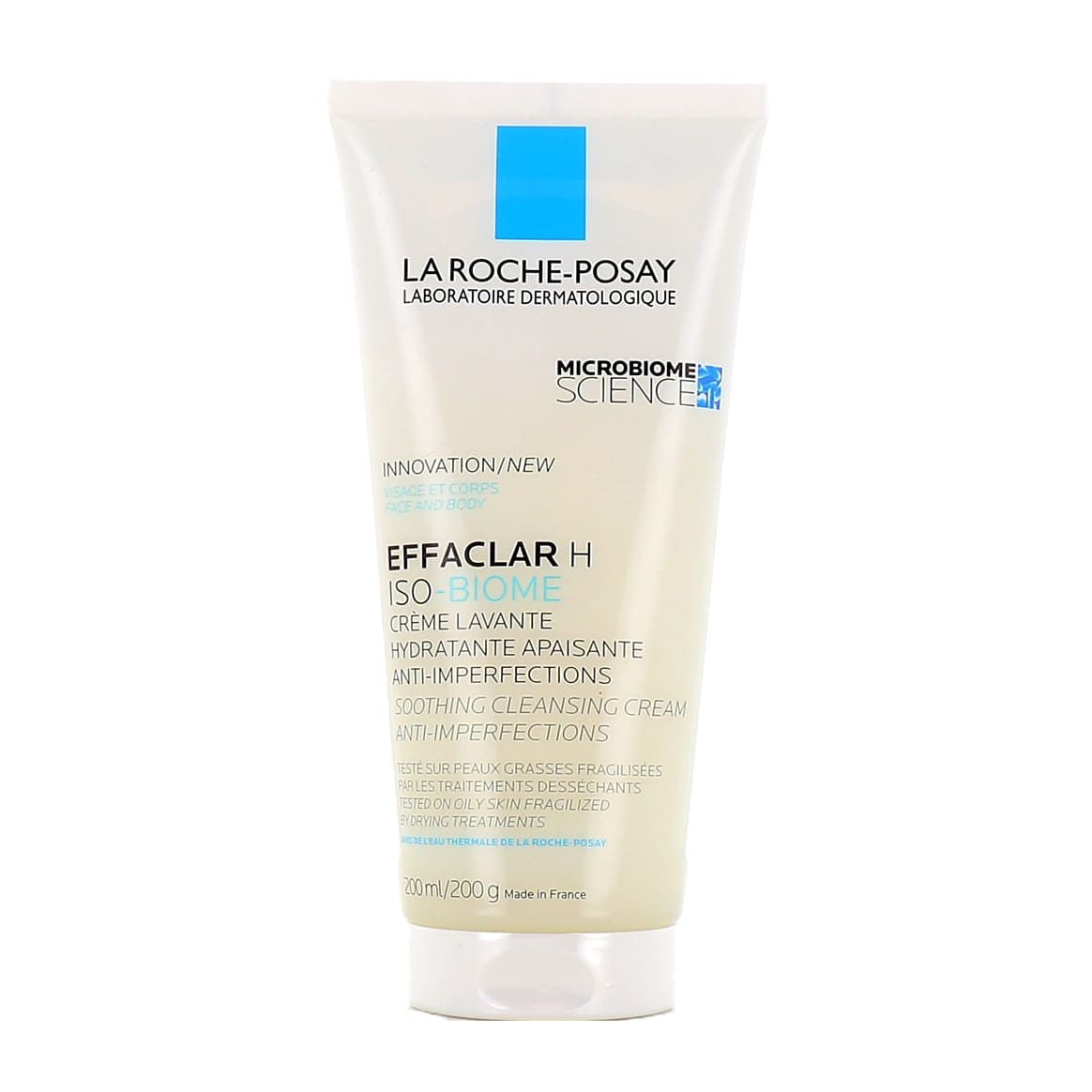 غسول لاروش بوزيه | La Roche Posay Effaclar H Iso-Biome Cleansing Cream - 200ml