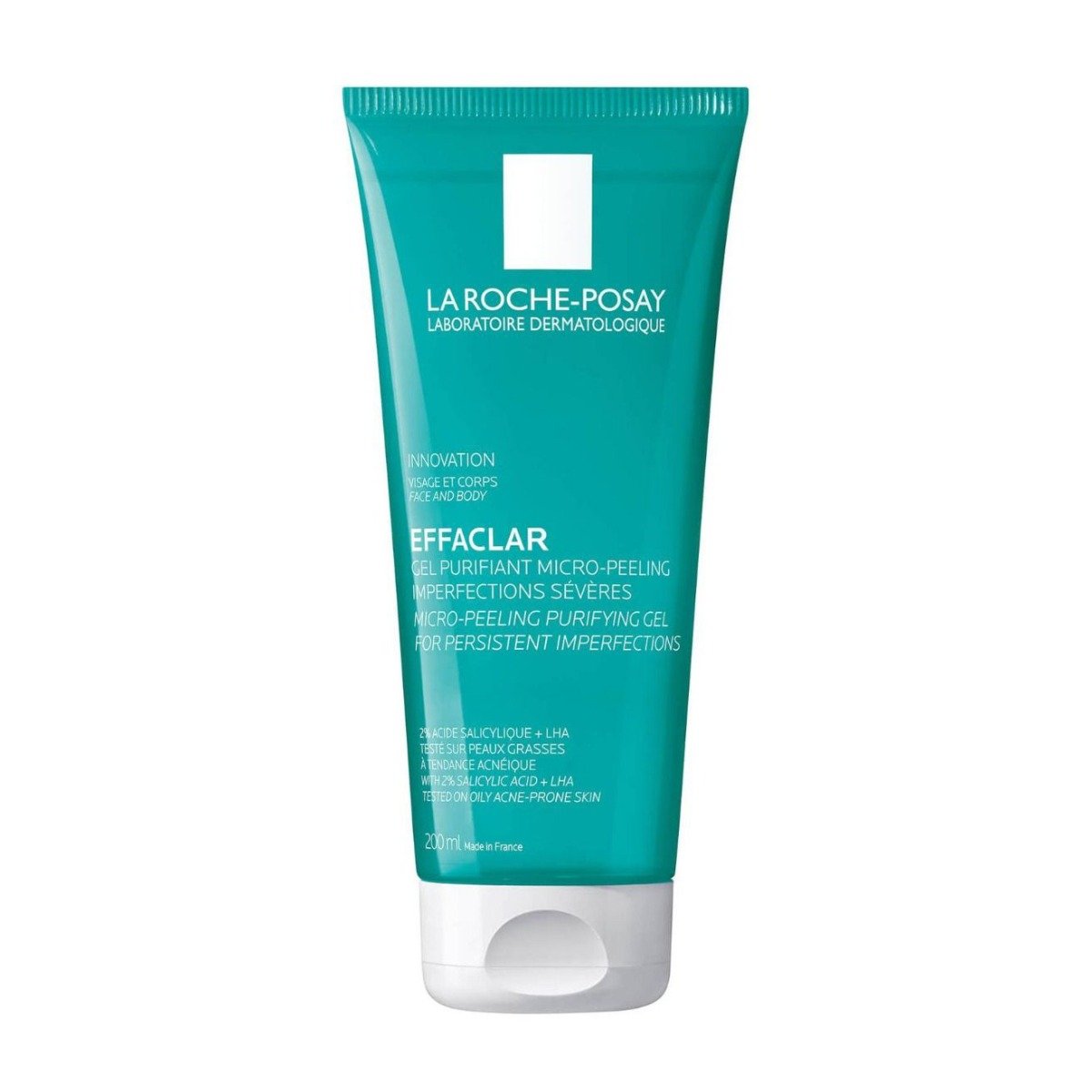 غسول لاروش بوزيه | La Roche-Posay Effaclar Micro Peeling Purifying Cleansing Gel - 200ml