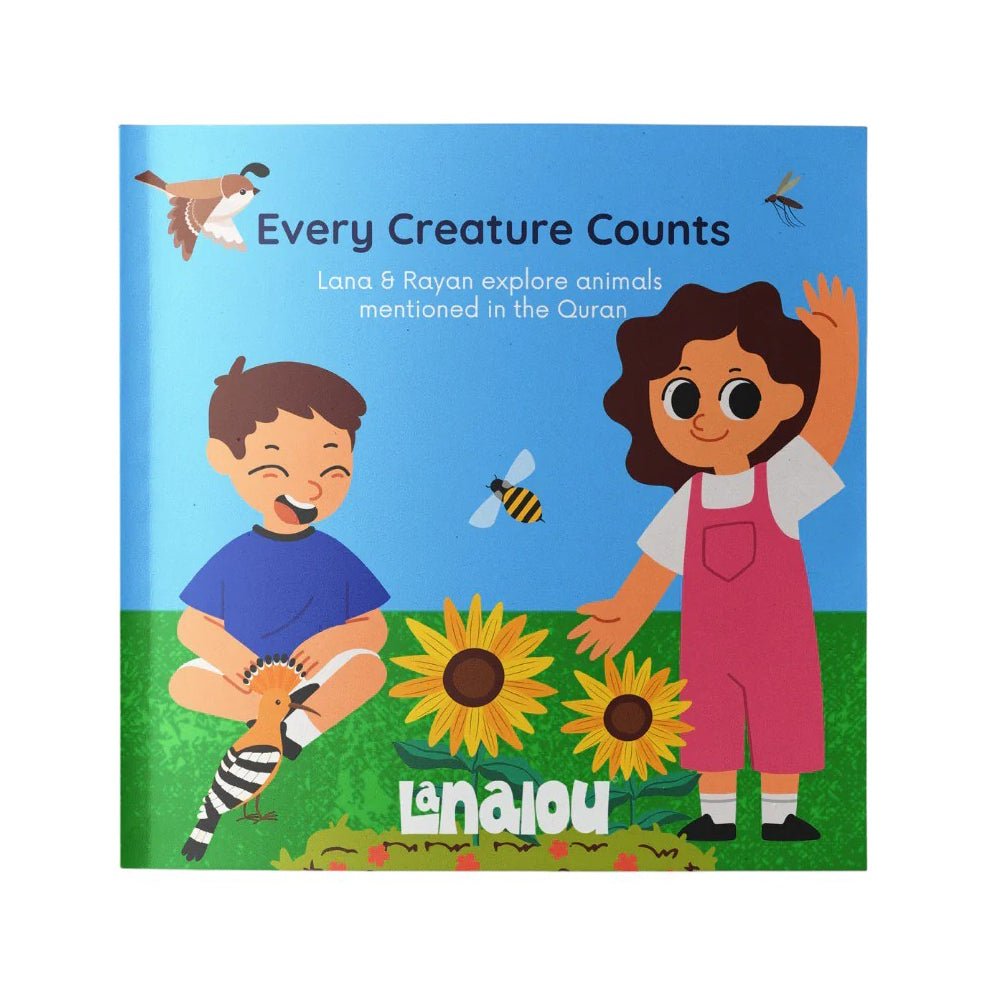 منتج Lanalou للعناية بالأم والطفل | Lanalou Every Creature Counts Children Ramadan Storybook