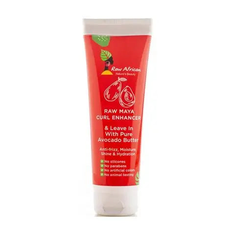 Raw African Maya Leave In and Curl Enhancer with Avocado