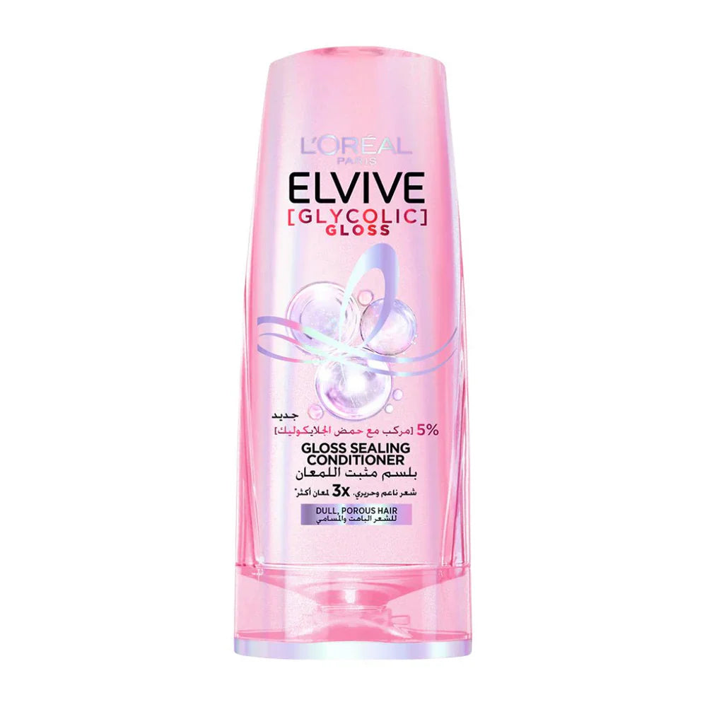 L’Oréal Paris Elvive Glycolic Gloss Extra Gloss Conditioner with 5% Glycolic