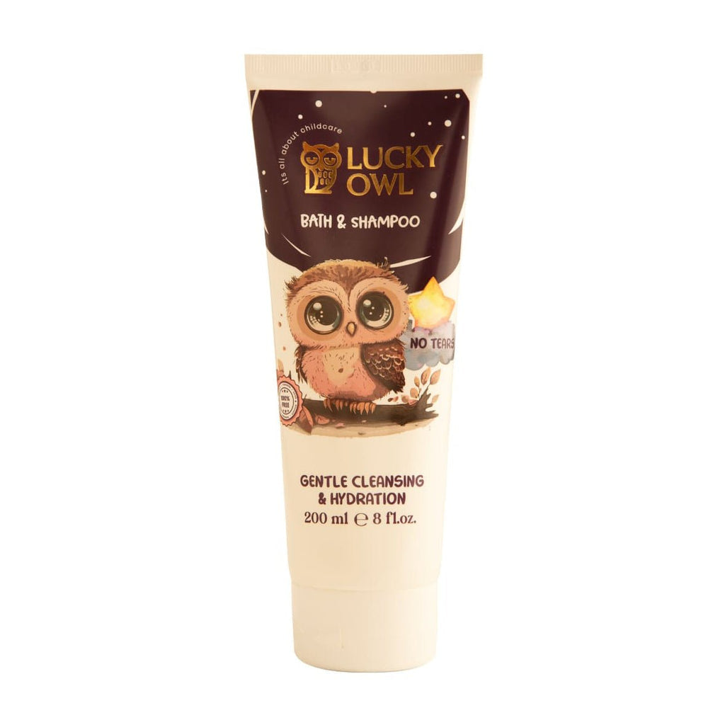 منتج Lucky Owl للعناية بالأم والطفل | Lucky Owl Bath & Shampoo - 200ml