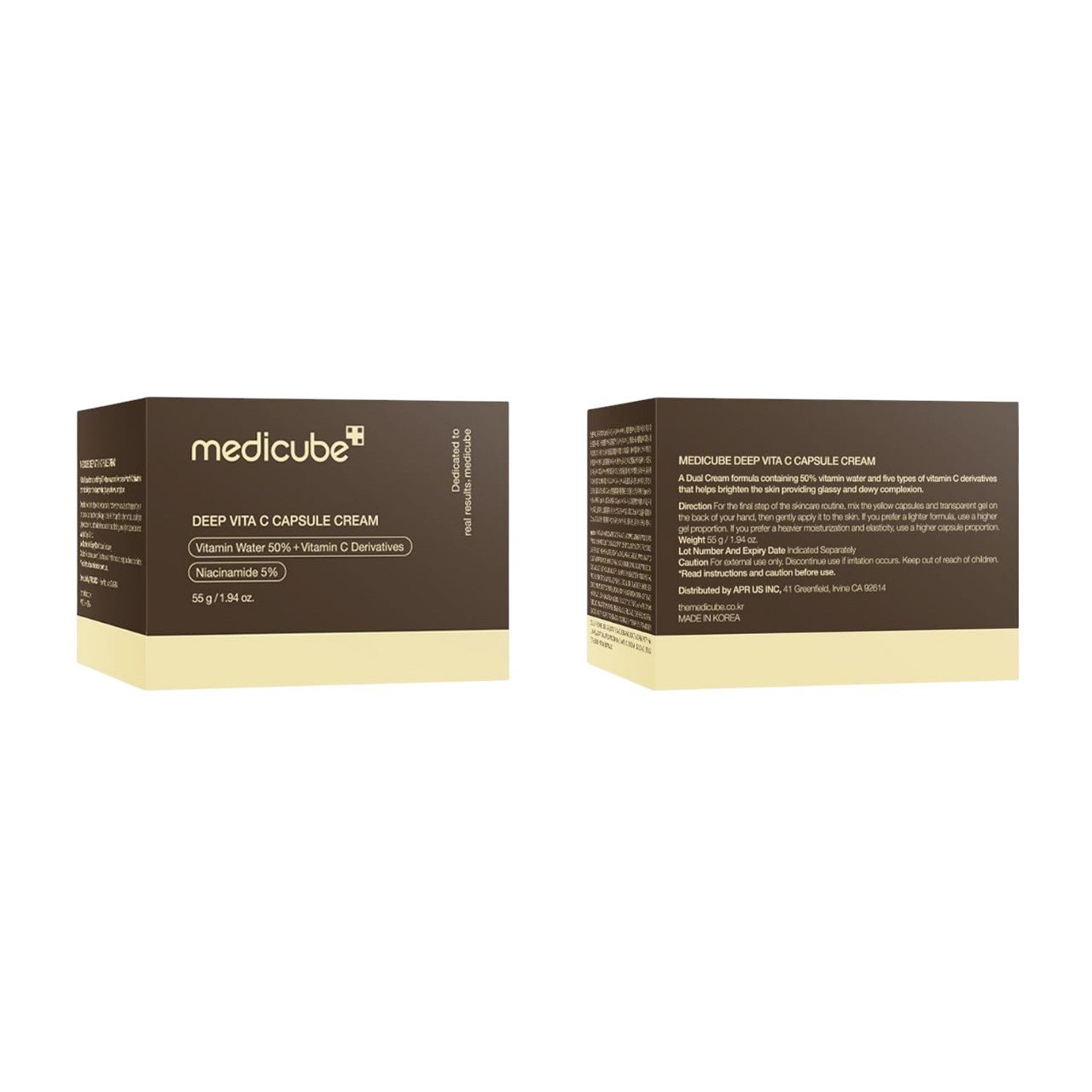 كريم مرطب | Medicube Deep Vita C Capsules Cream - 55gm