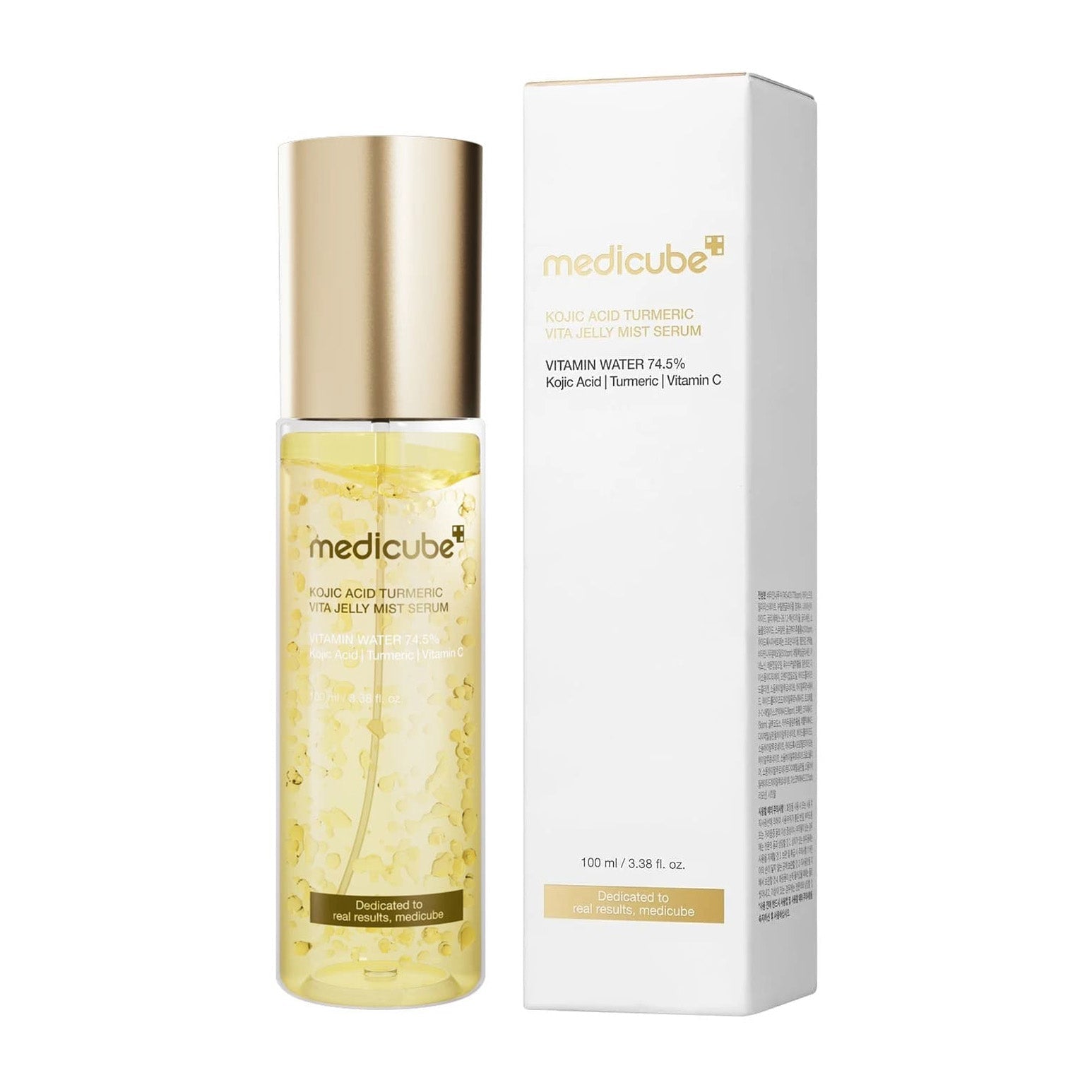 سيروم | Medicube Kojic Acid Turmeric Vitamin Gold Jelly Mist Serum - 100ml