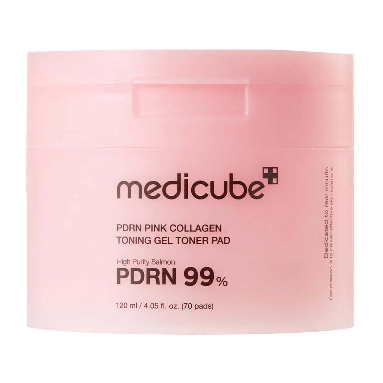 تونر | Medicube Pdrn Pink Collagen Toning Gel Toner Pad 120ml - 70 Pads
