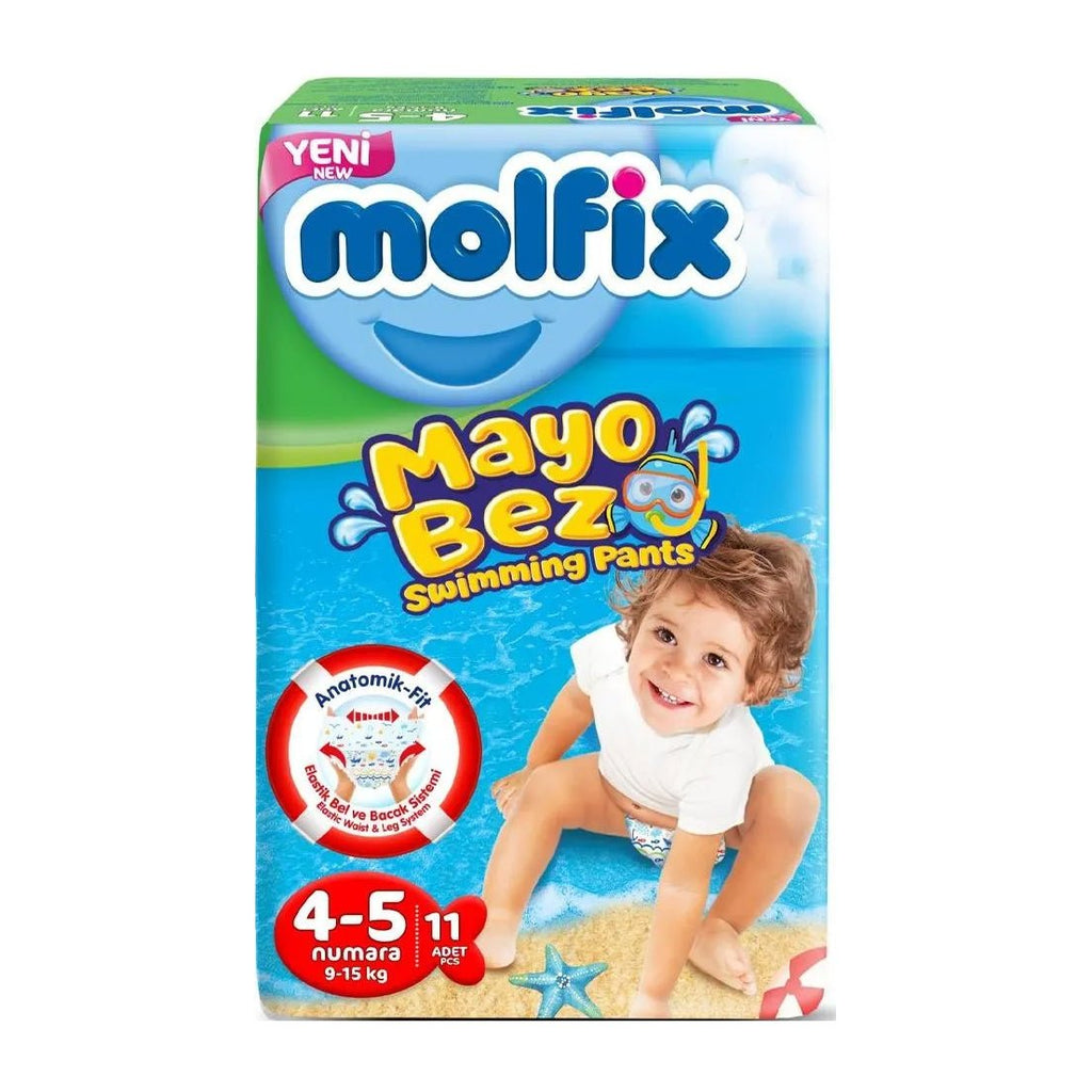 حفاضات سباحة مولفيكس مقاس 4–5 | Molfix Swim Pants