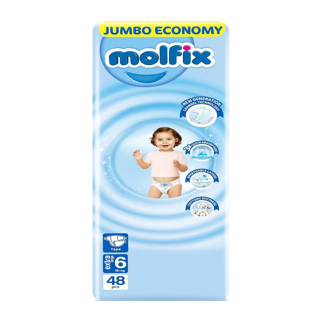 مولفيكس ألترا دراي مقاس 6 عدد 48 | Molfix Ultra Dry