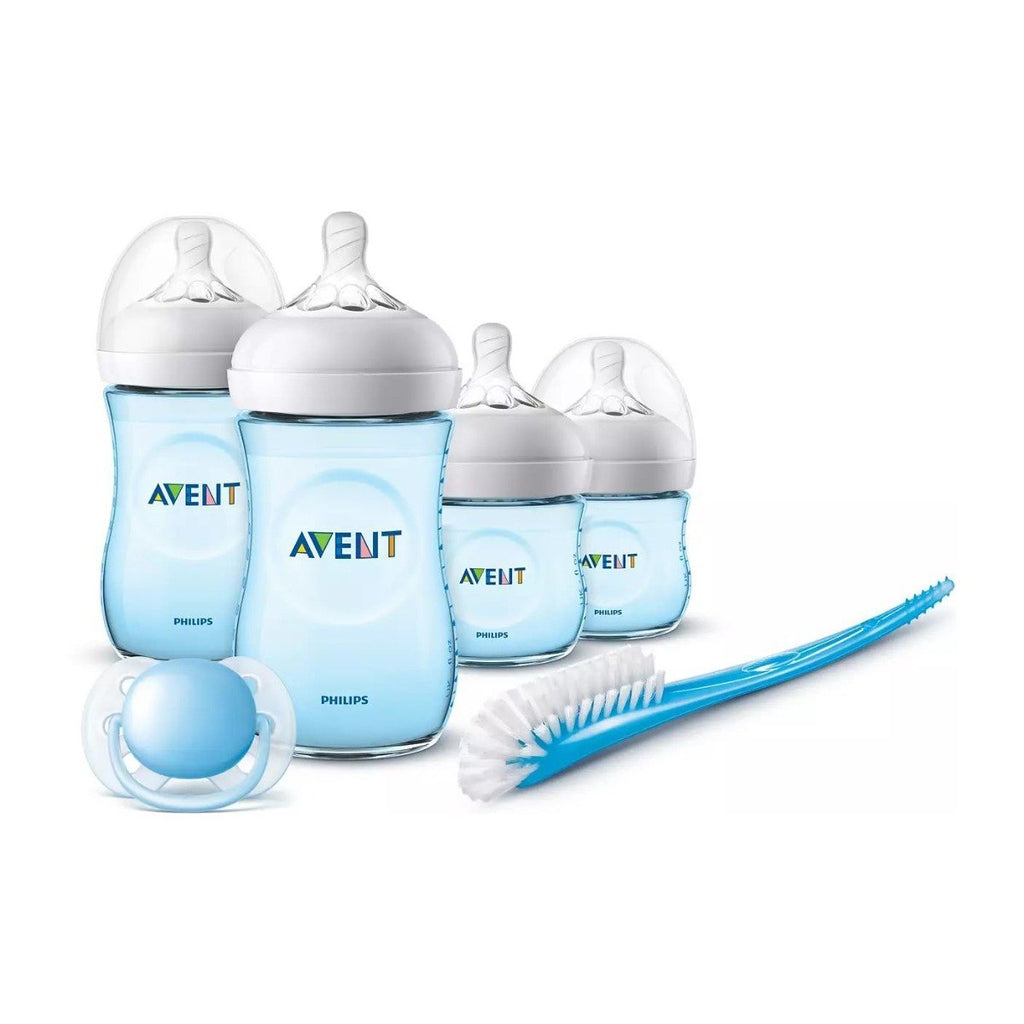 طقم أفنت الأزرق لحديثي الولادة +0 شهر | Avent Newborn Starter Blue Set