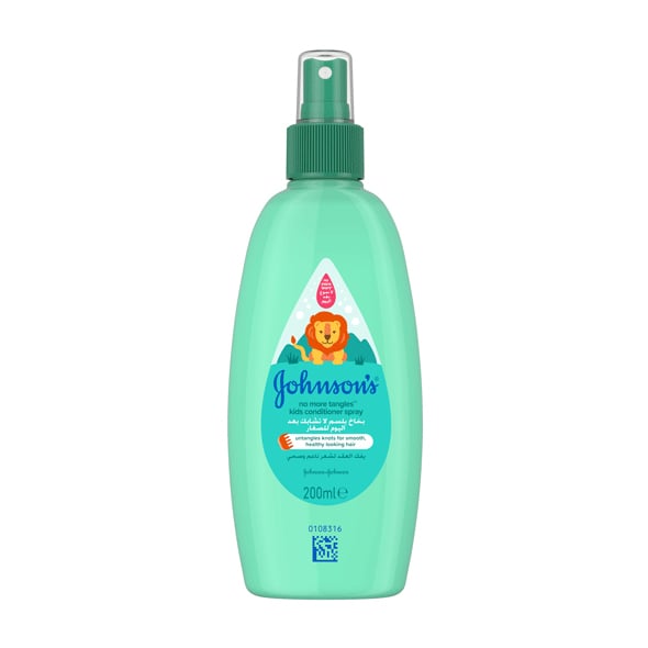 بخاخ جونسون لفك تشابك شعر الأطفال 200 مل | Johnson’s No More Tangles Spray