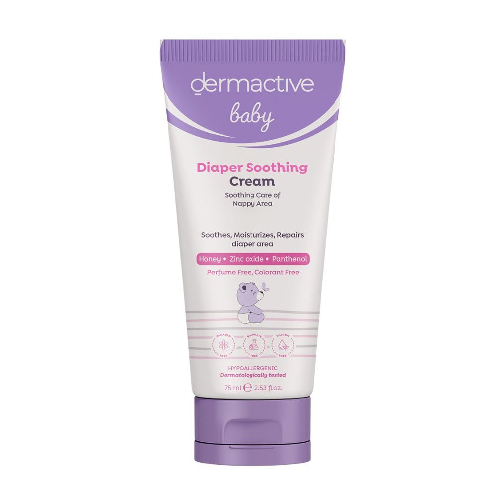 كريم ديرماكتيف المهدئ لمنطقة الحفاض 75 مل | Dermactive Baby Diaper Cream