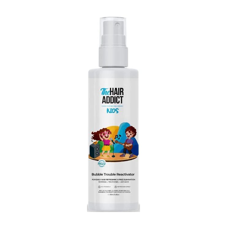 بخاخ بابل ترابل لتنشيط كيرلي الأطفال 250 مل | Hair Addict Kids Reactivator