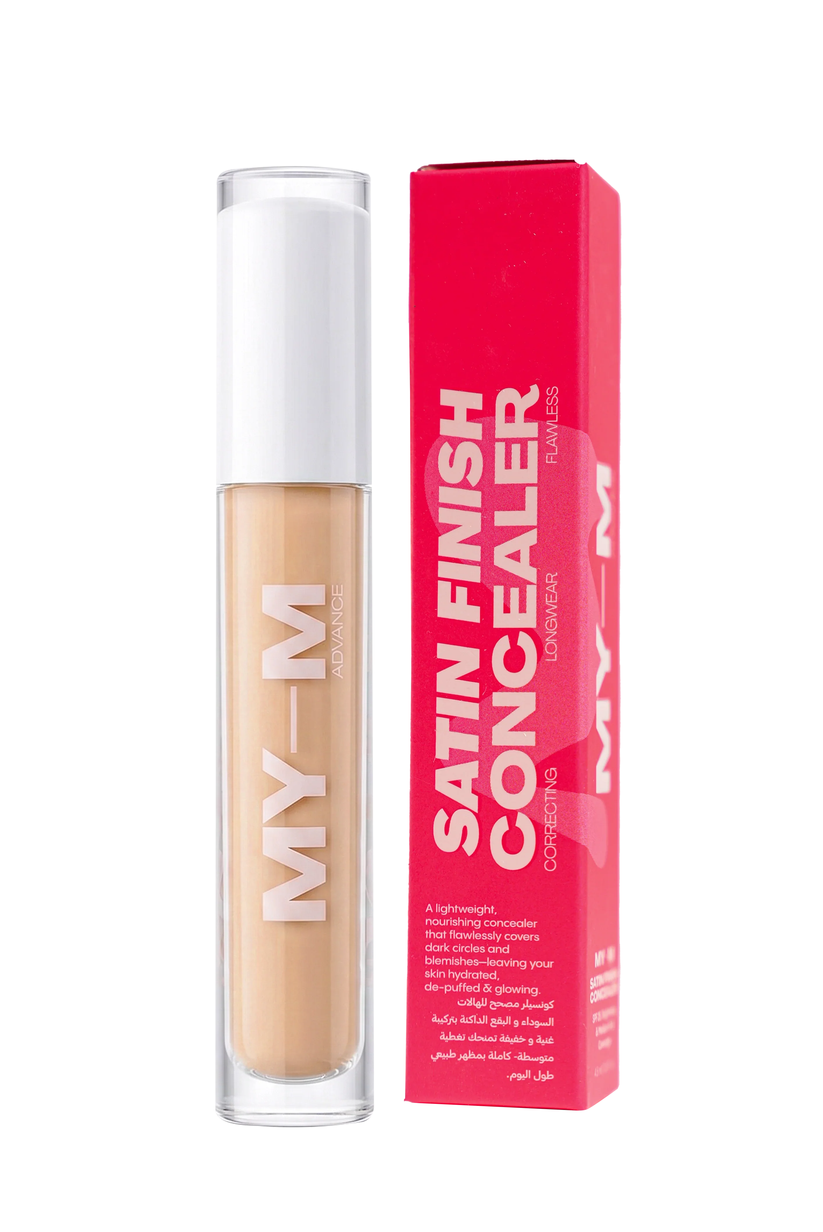 MY-M Advance Satin Finish Concealer - Warm Sand 140