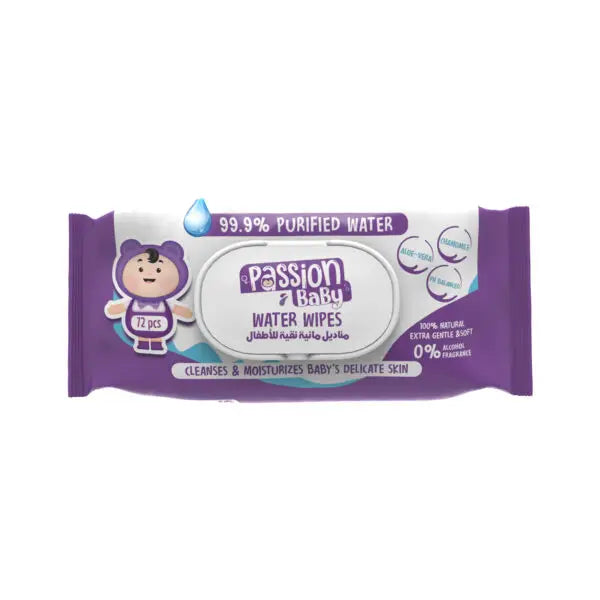 Passion Baby Wet Wipes with 99.9% Purified Water