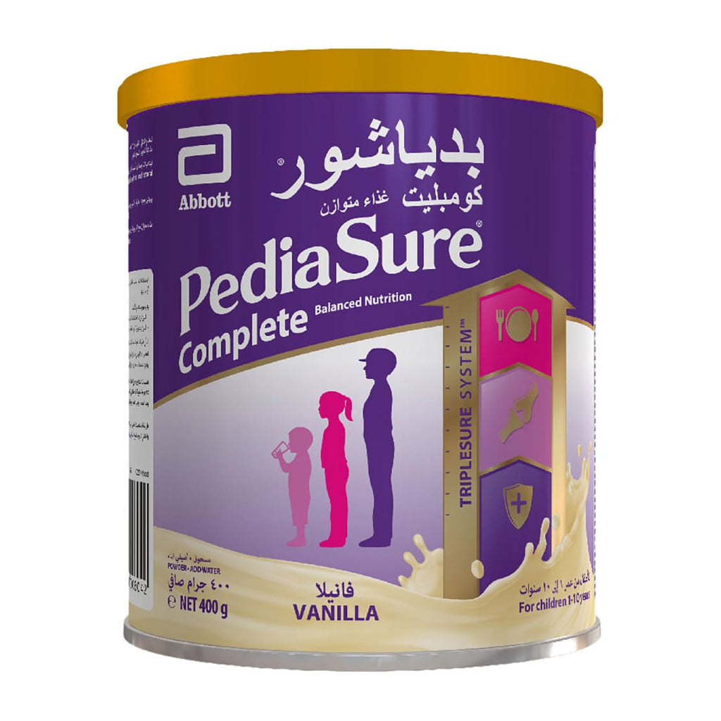 منتج Pediasure للعناية بالأم والطفل | Pediasure Complete Vanilla Milk - 400gm