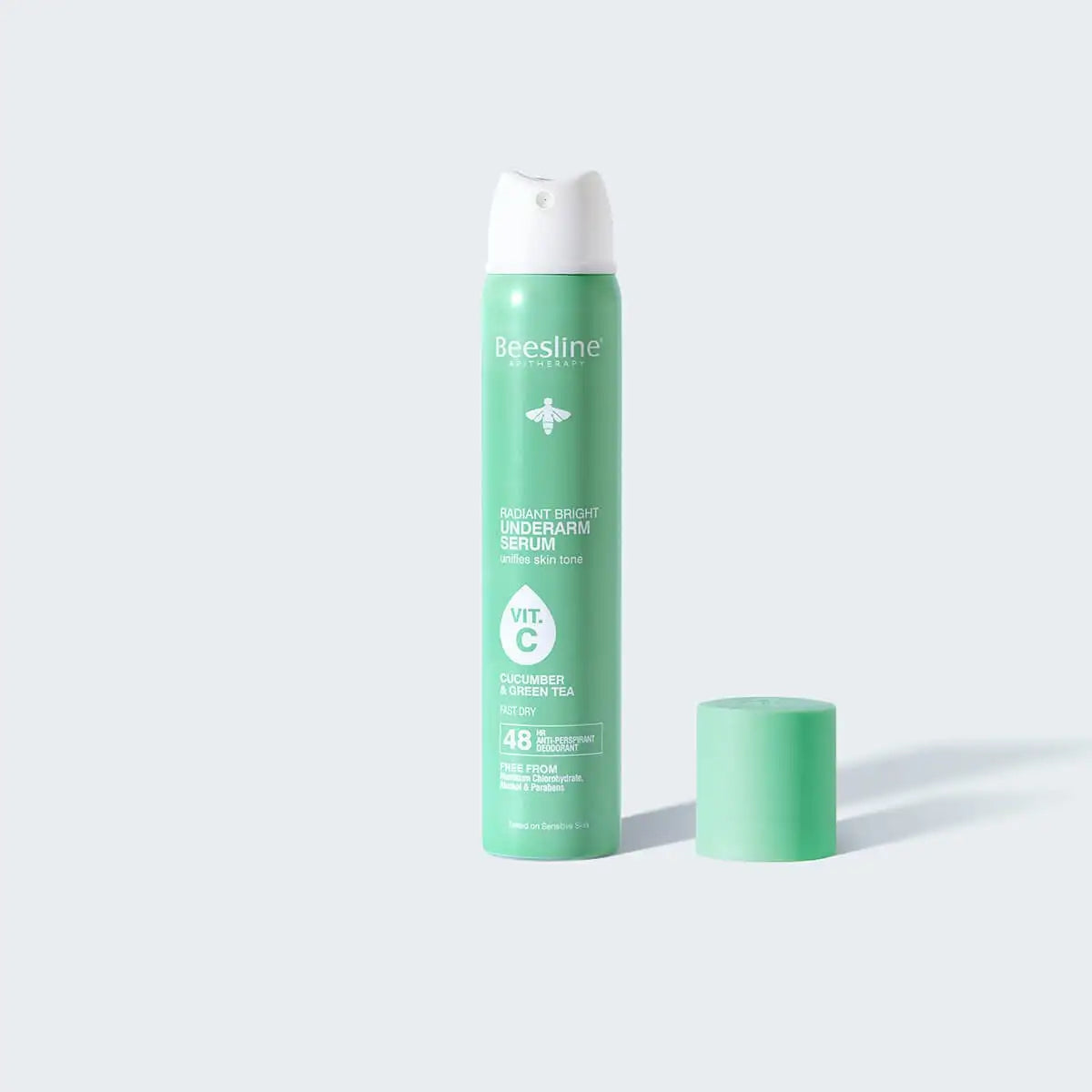 Beesline Radiant Bright Underarm Serum Cucumber & Green Tea 150ml