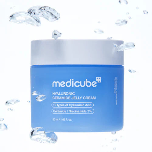Medicube Jelly Cream with Hyaluronic Acid | Daily Moisturizer for All Skin Types